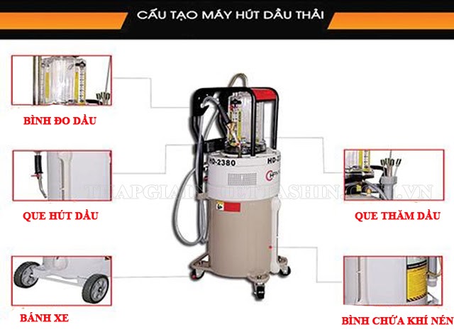 máy hút dầu thải