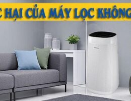 Tác hại của máy lọc không khí khi sử dụng sai cách